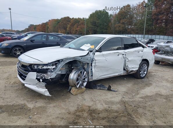 1HGCV1F17MA038945 2021 HONDA ACCORD White Դիմացի տեսք