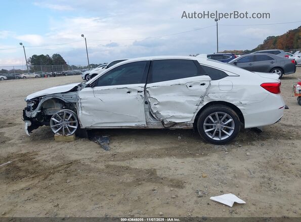 1HGCV1F17MA038945 2021 HONDA ACCORD White Սալոնի 360 աստիճան տեսք