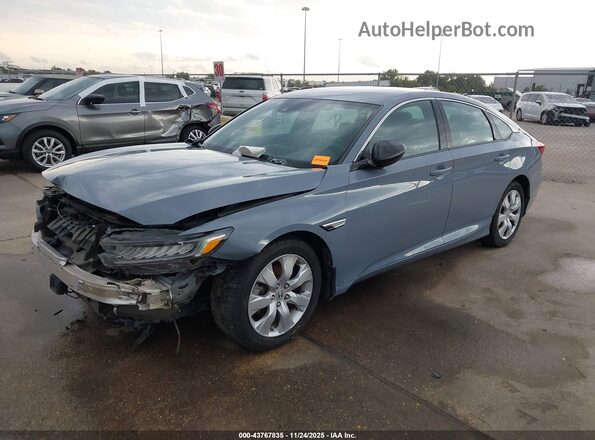 1HGCV1F31NA049992 2022 HONDA ACCORD Gray Przód lewy