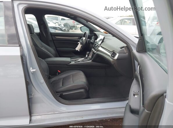 1HGCV1F31NA049992 2022 HONDA ACCORD Gray Widok wnętrza z przodu