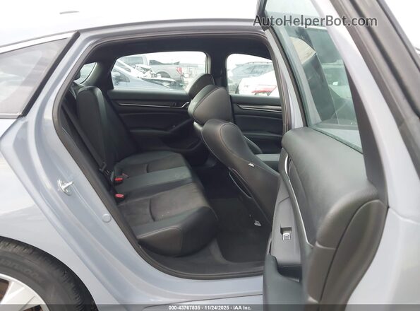 1HGCV1F31NA049992 2022 HONDA ACCORD Gray Widok naklejki z numerem VIN
