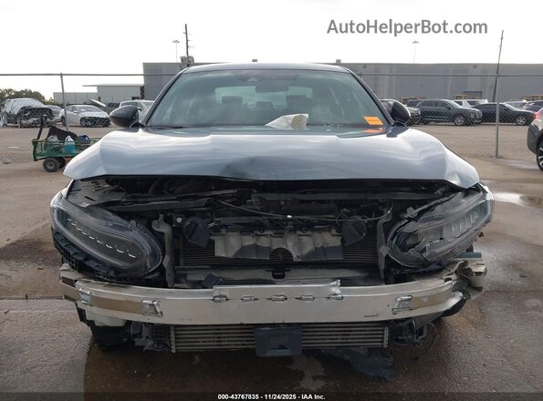 1HGCV1F31NA049992 2022 HONDA ACCORD Gray Widok deski rozdzielczej