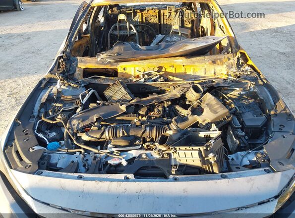 1HGCV1F34NA077902 2022 HONDA ACCORD Gray Вид ззаду