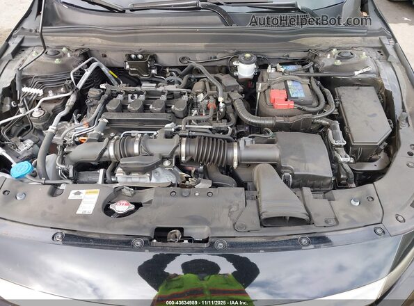 1HGCV1F34NA115953 2022 HONDA ACCORD Black Հետևի տեսք