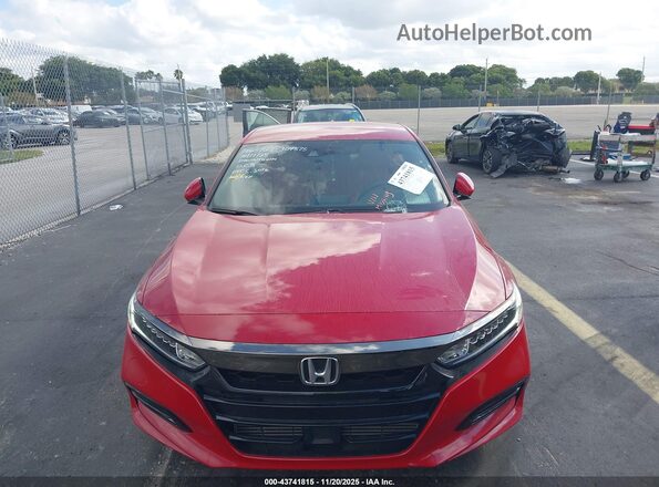 1HGCV1F35LA112430 2020 HONDA ACCORD Red 