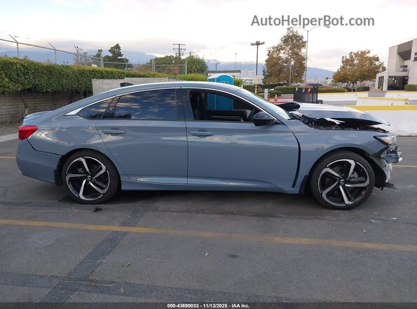 1HGCV1F36NA064603 2022 HONDA ACCORD Gray 
