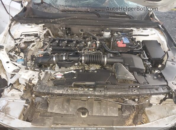 1HGCV1F36NA095057 2022 HONDA ACCORD White Rear view