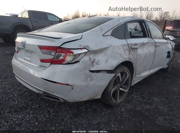 1HGCV1F36NA095057 2022 HONDA ACCORD White Rear right