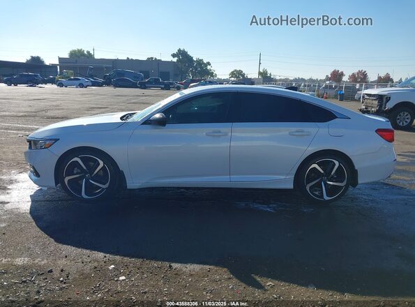 1HGCV1F37NA024384 2022 HONDA ACCORD White Widok wnętrza 360 stopni