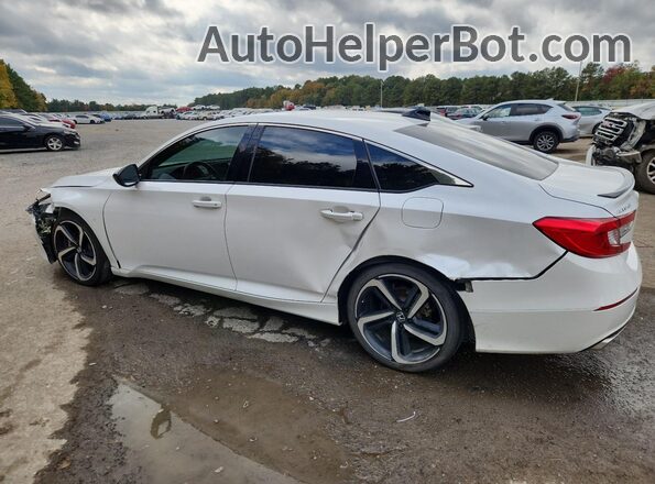 1HGCV1F40NA002686 2022 HONDA ACCORD White Trasero izquierdo
