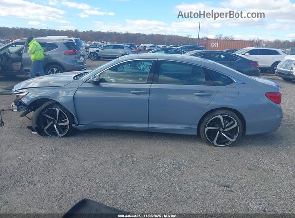 1HGCV1F46NA114568 2022 HONDA ACCORD Blue 