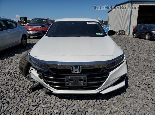 1HGCV1F47NA041274 2022 HONDA ACCORD White Widok z przodu