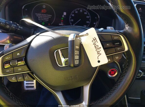 1HGCV1F4XNA011010 2022 HONDA ACCORD Gray Vista del salpicadero
