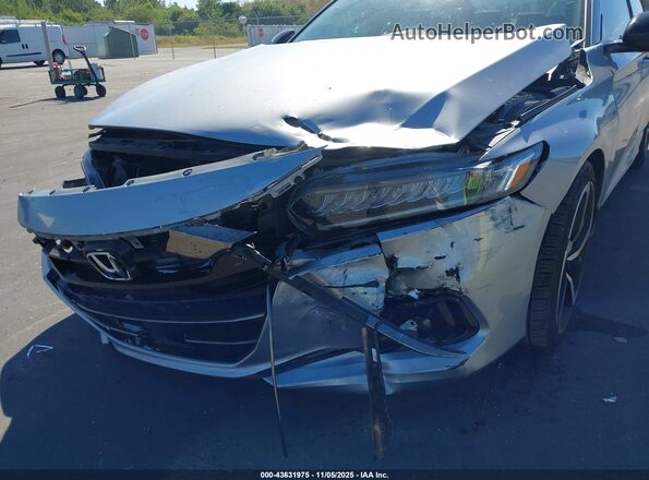 1HGCV2F30NA001020 2022 HONDA ACCORD Silver Вид спереду