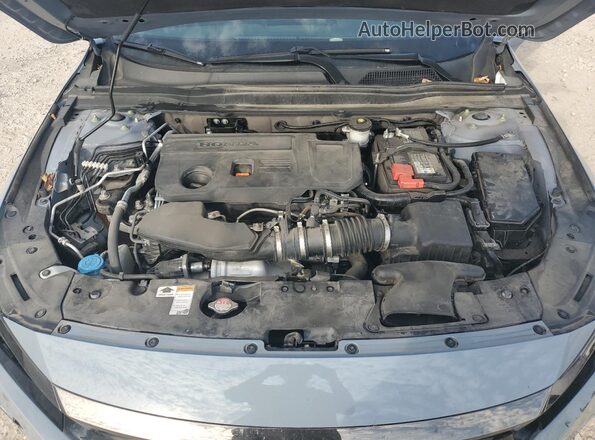1HGCV2F30NA023678 2022 HONDA ACCORD Серый Вид задней части салона