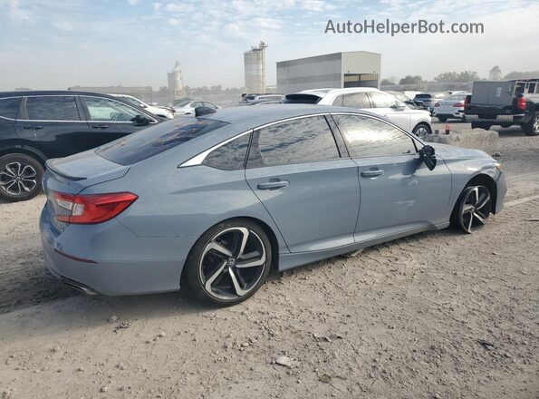 1HGCV2F30NA023678 2022 HONDA ACCORD Серый Задняя правая четверть