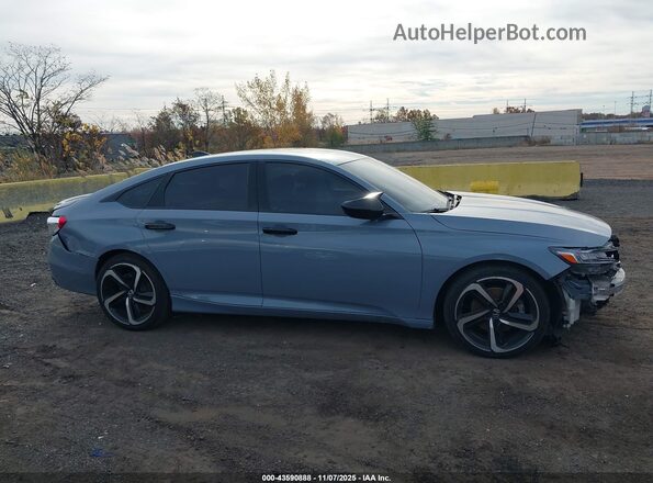 1HGCV2F31NA016321 2022 HONDA ACCORD Gray Սալոնի հետևի տեսք