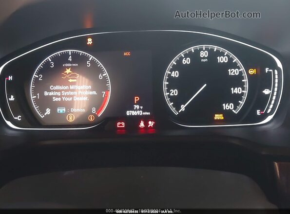 1HGCV2F33JA033499 2018 HONDA ACCORD Red Vista de los asientos traseros