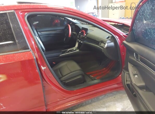 1HGCV2F33JA033499 2018 HONDA ACCORD Red Vista interior delantera
