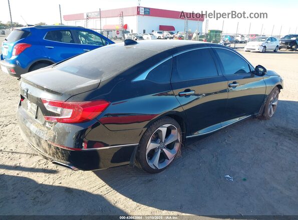 1HGCV2F90KA009618 2019 HONDA ACCORD Black Trasero derecho