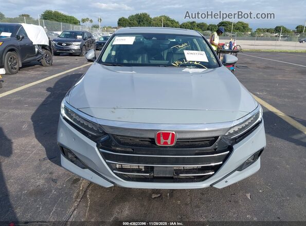 1HGCV2F99MA008454 2021 HONDA ACCORD Gray ხელსაწყოთა პანელის ხედი