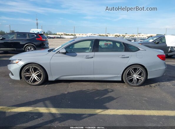 1HGCV2F99MA008454 2021 HONDA ACCORD Gray სალონის 360-გრადუსიანი ხედი