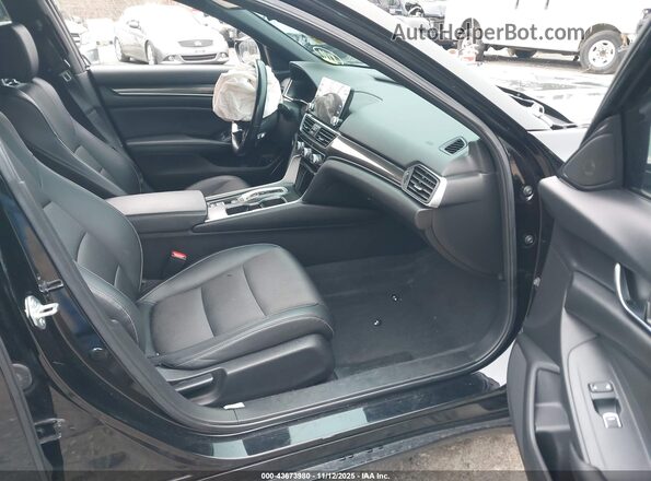 1HGCV3F25NA017078 2022 HONDA ACCORD Black Vista interior delantera