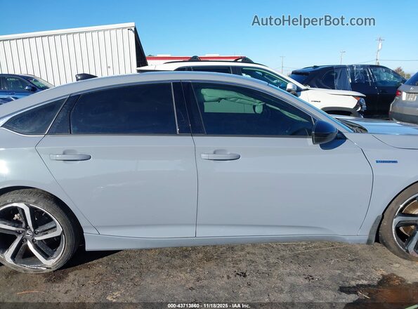 1HGCV3F25NA027335 2022 HONDA ACCORD Серый Вид задней части салона