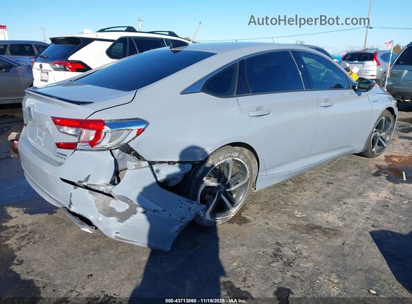 1HGCV3F25NA027335 2022 HONDA ACCORD Серый Задняя правая четверть