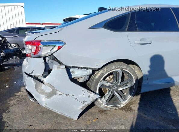 1HGCV3F25NA027335 2022 HONDA ACCORD Серый Вид спереди