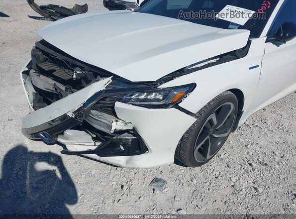 1HGCV3F25NA034267 2022 HONDA ACCORD White Widok z przodu