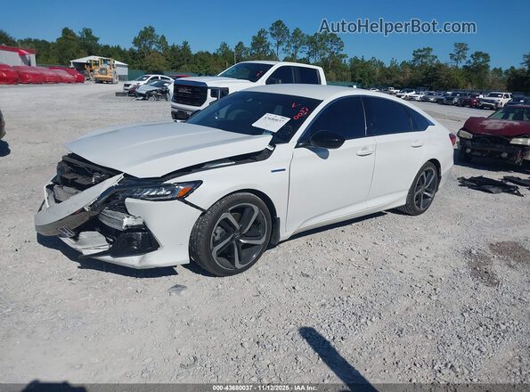 1HGCV3F25NA034267 2022 HONDA ACCORD White Przód lewy