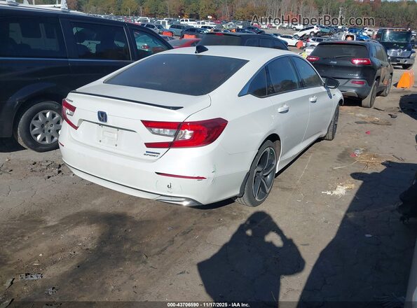 1HGCV3F29NA045286 2022 HONDA ACCORD White Rear right