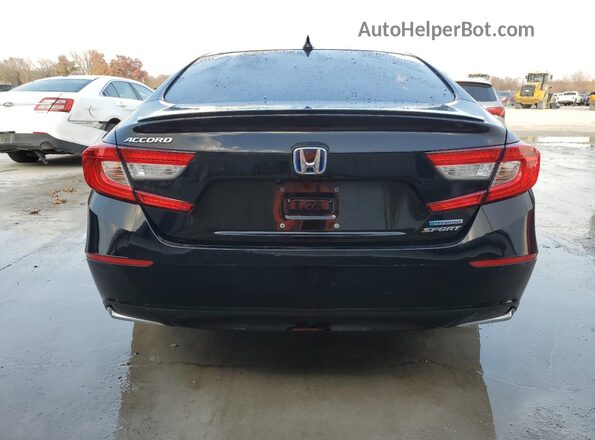 1HGCV3F2XNA043997 2022 HONDA ACCORD Черный Вид сзади