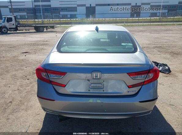 1HGCV3F52KA007033 2019 HONDA ACCORD HYBRID Silver 
