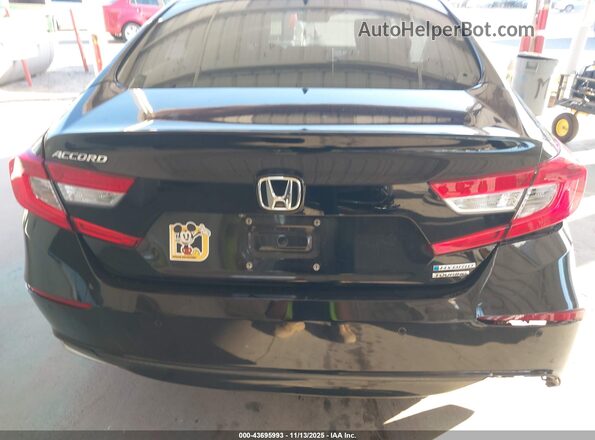 1HGCV3F94JA002661 2018 HONDA ACCORD HYBRID Black 