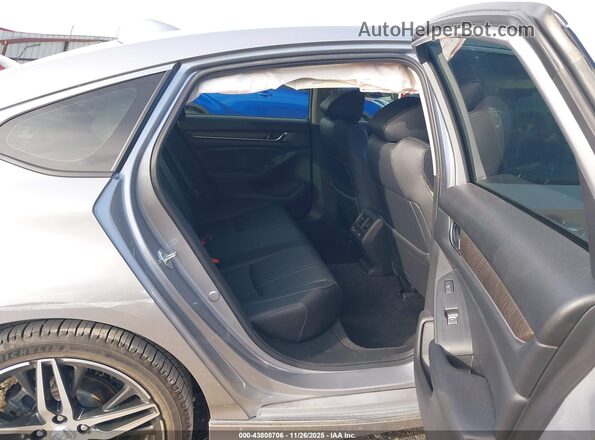 1HGCV3F94NA010927 2022 HONDA ACCORD Silver VIN კოდის სტიკერის ხედი