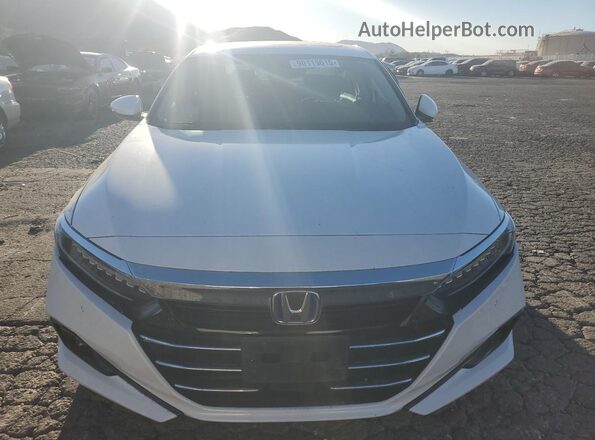 1HGCV3F99NA022331 2022 HONDA ACCORD Белый Вид спереди