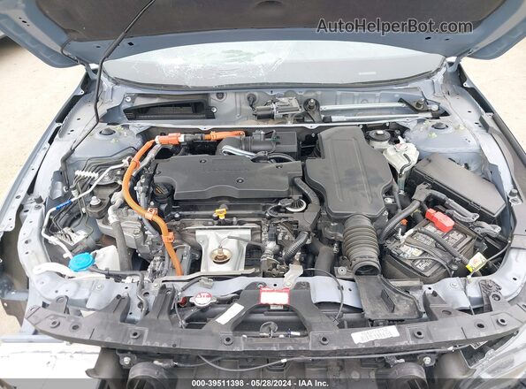 1HGCV3F9XNA012181 2022 HONDA ACCORD Gray უკანა ხედი