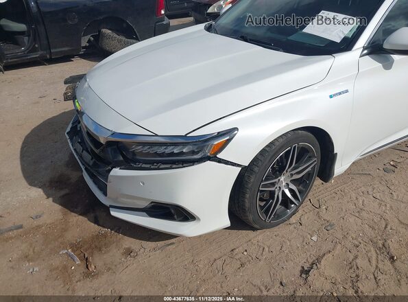 1HGCV3F9XNA029675 2022 HONDA ACCORD White Вид спереду
