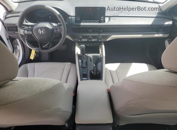 1HGCY1F27PA031806 2023 HONDA ACCORD White Vista del salpicadero