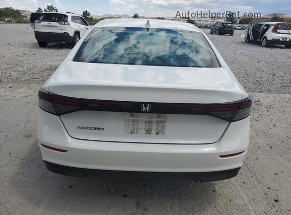 1HGCY1F27PA031806 2023 HONDA ACCORD White Vista trasera