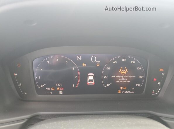 1HGCY1F27PA031806 2023 HONDA ACCORD White Vista del cuadro de instrumentos