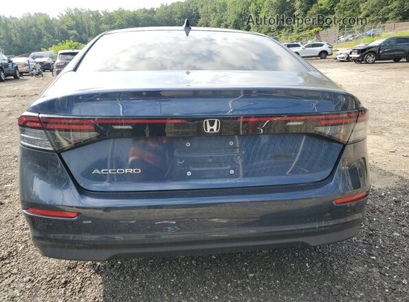 1HGCY1F35PA017024 2023 HONDA ACCORD Синий Вид сзади
