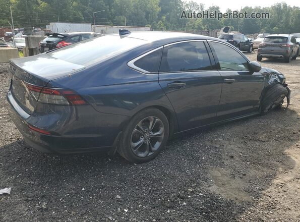 1HGCY1F35PA017024 2023 HONDA ACCORD Синий Задняя правая четверть