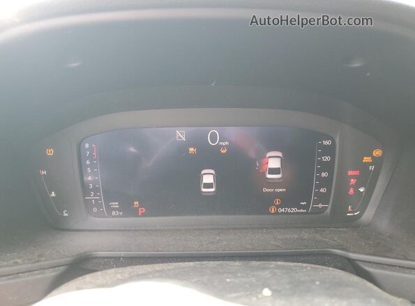 1HGCY1F35PA017024 2023 HONDA ACCORD Синий Вид щитка приборов