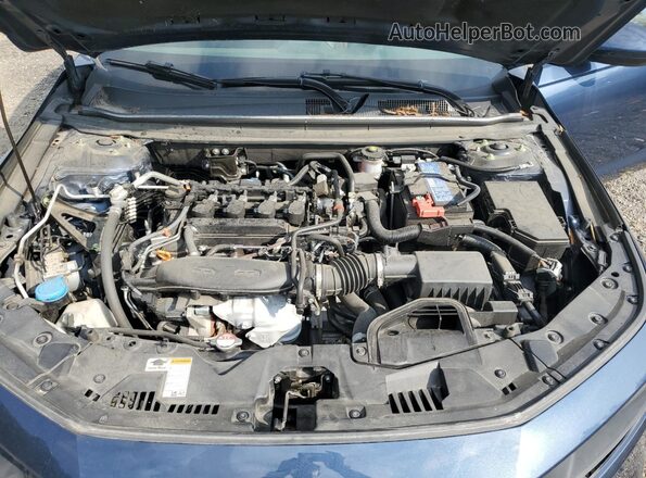 1HGCY1F35PA017024 2023 HONDA ACCORD Синий Вид задней части салона