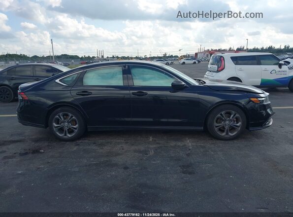 1HGCY1F39PA030097 2023 HONDA ACCORD Black Vista interior trasera