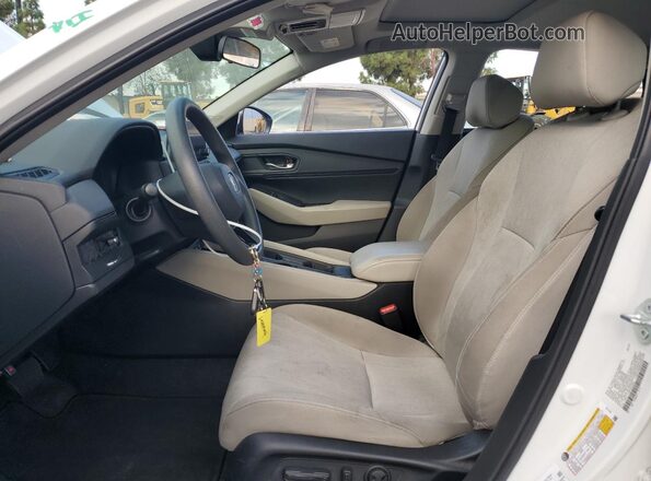 1HGCY1F39PA043626 2023 HONDA ACCORD White Widok wnętrza z przodu