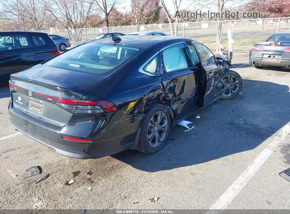 1HGCY1F3XPA035017 2023 HONDA ACCORD Черный Задняя правая четверть